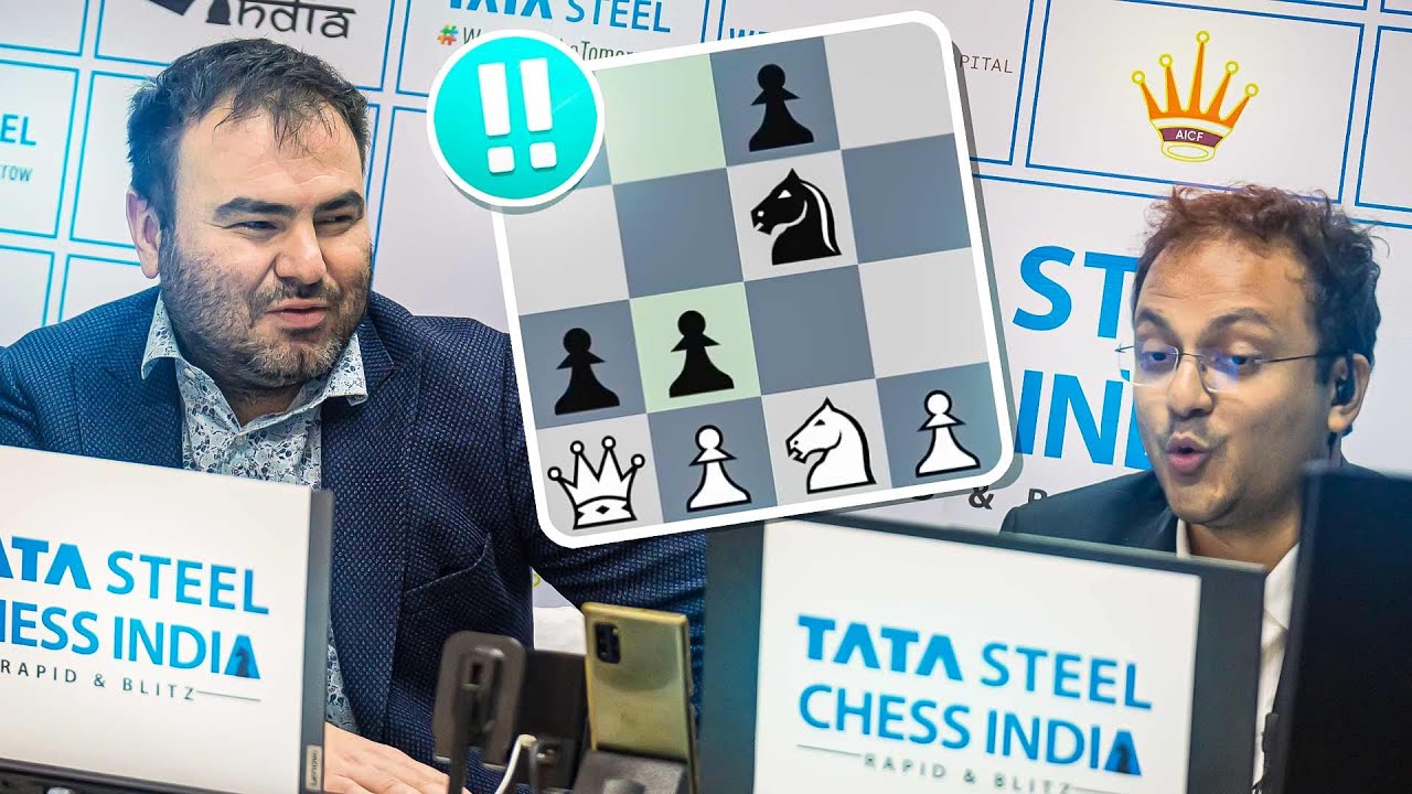 How Did He Find This Move Ft Shakhriyar Mamedyarov Tata Steel Chess