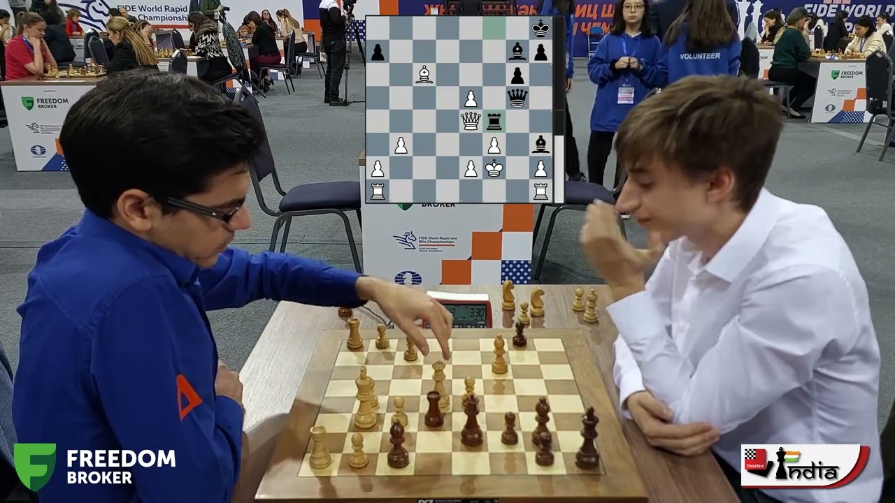 Anish Giri Vs Daniil Dubov The Modern Day Tal Unleashed World Rapid