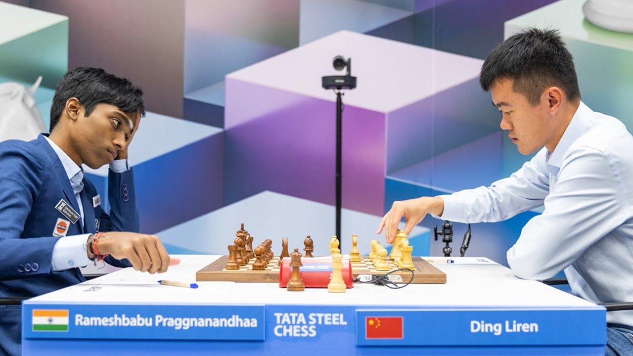 Slayer Of World Champions Ding Liren Vs Praggnanandhaa Tata Steel