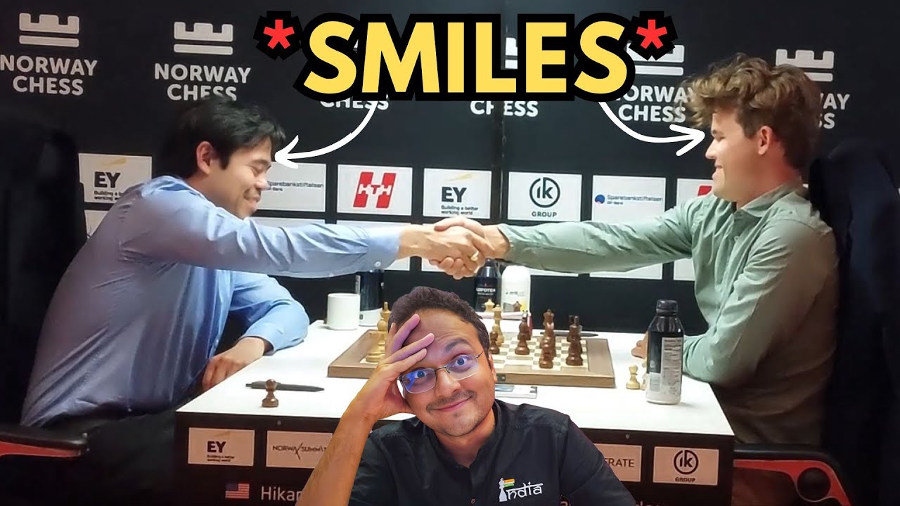 Why Did Both Nakamura And Carlsen Smile At The End Of The Game Norway