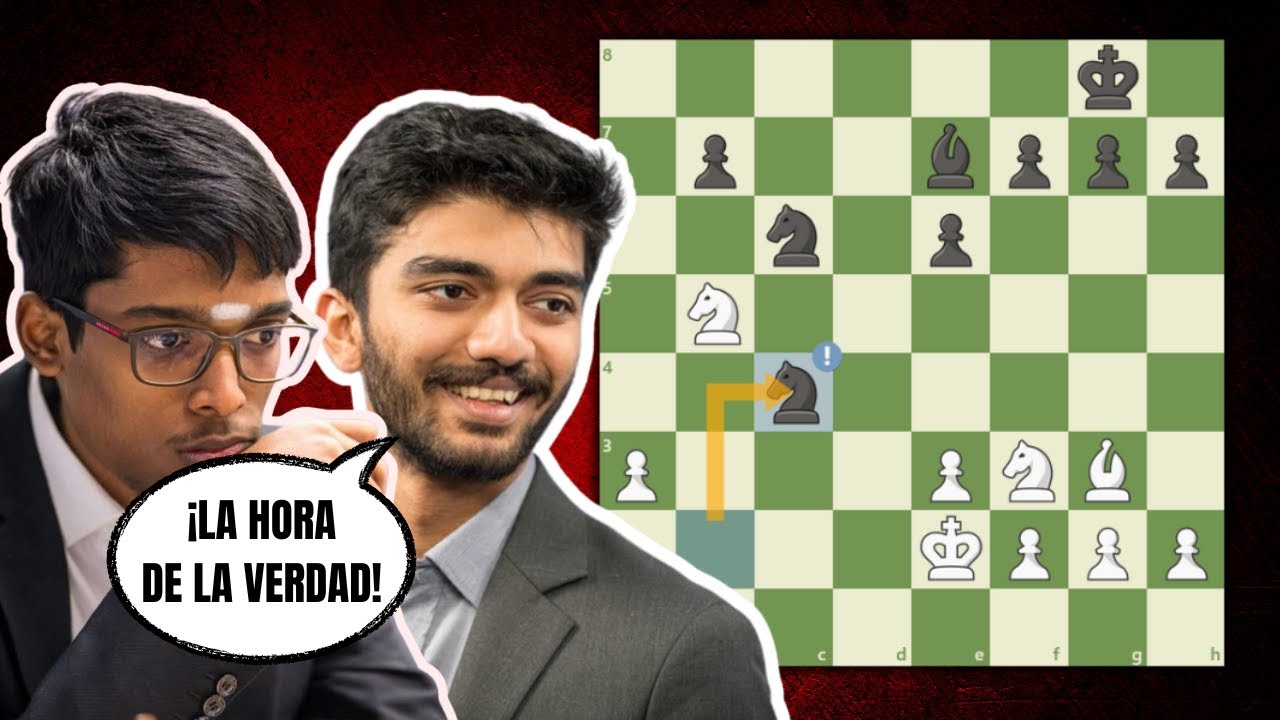 CAMPEÓN EN UNA DEFINICIÓN DRAMÁTICA Praggnanandhaa vs Gukesh Tata