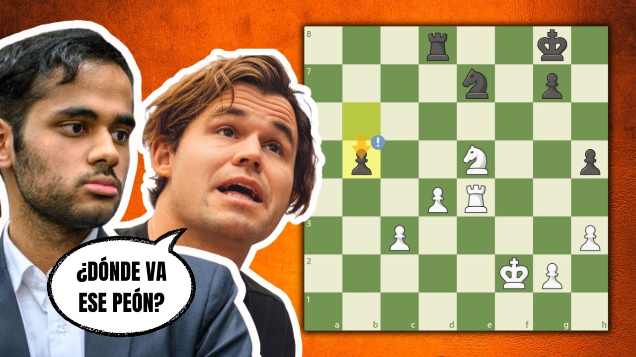 BATALLA ÉPICA ENTRE EL 1 Y EL 4 DEL MUNDO Carlsen vs Erigaisi