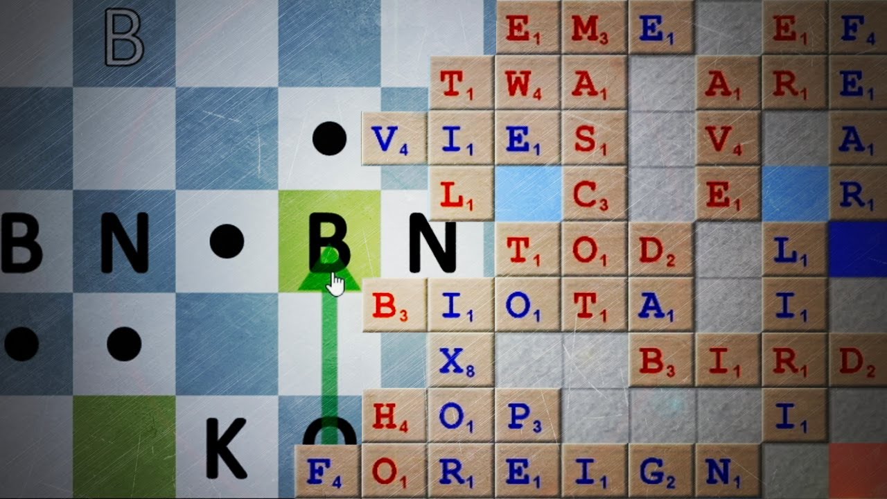 When Chess Turns Into Scrabble Chess Chest