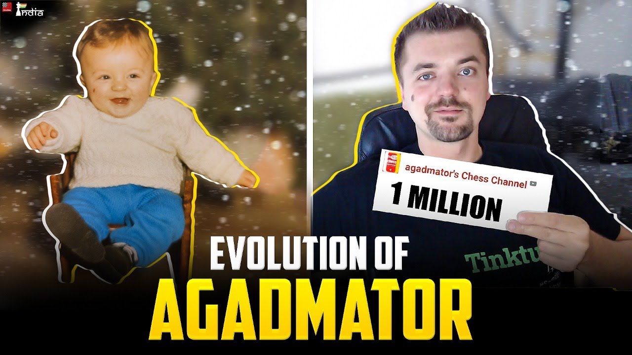 Evolution of Agadmator Life story of Antonio Radic, with the man