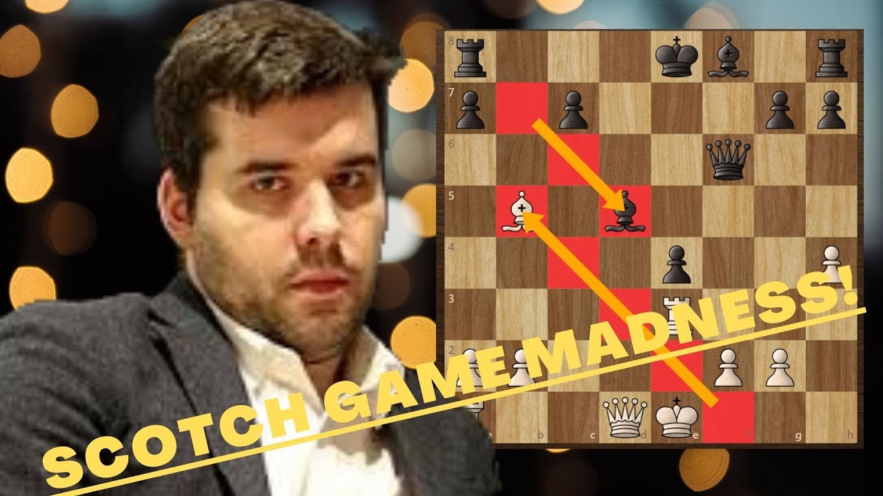 Homemade Scotch Whiskey Nepo vs Ding Chess 24 Legends of Chess