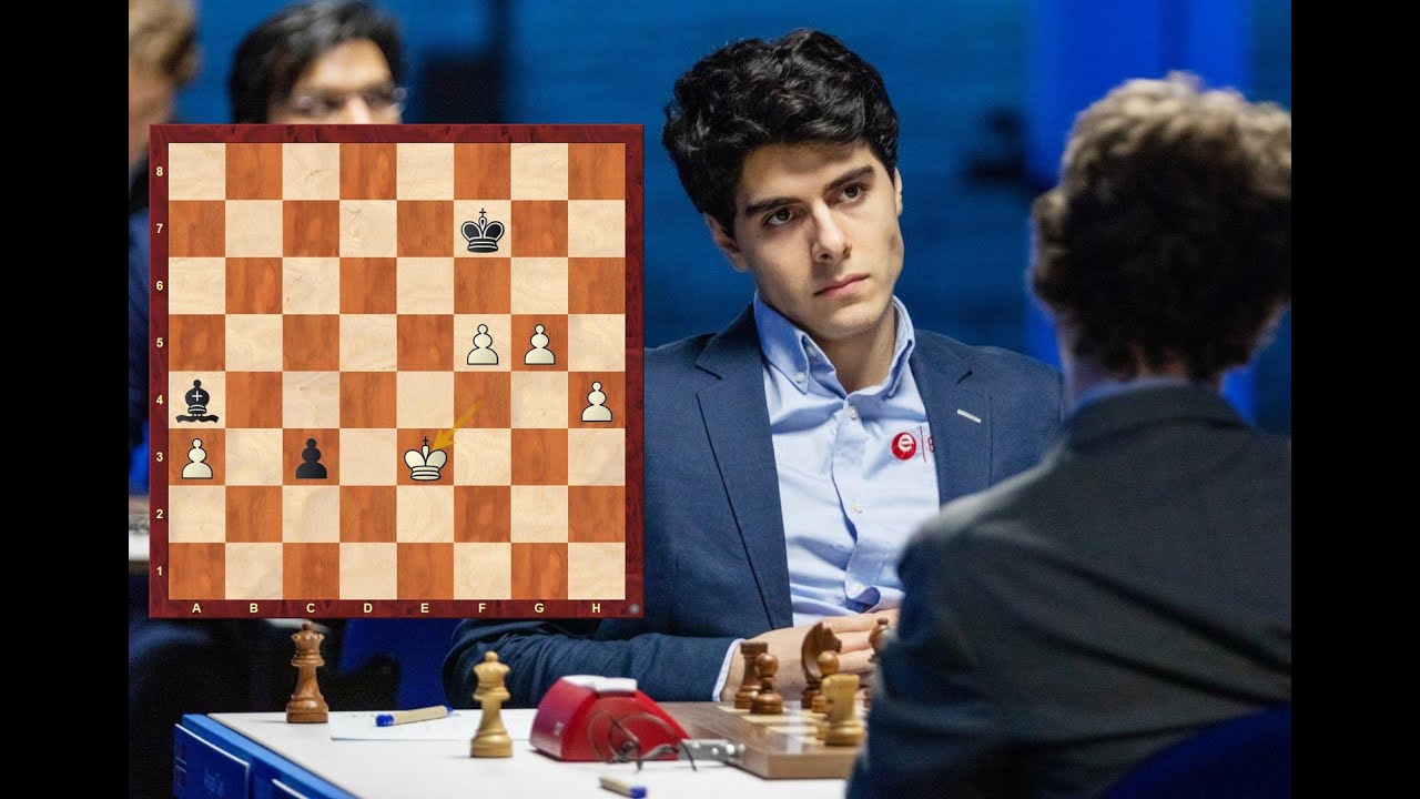 Three pawns vs OMG! What an endgame! David Anton vs Aryan Tari