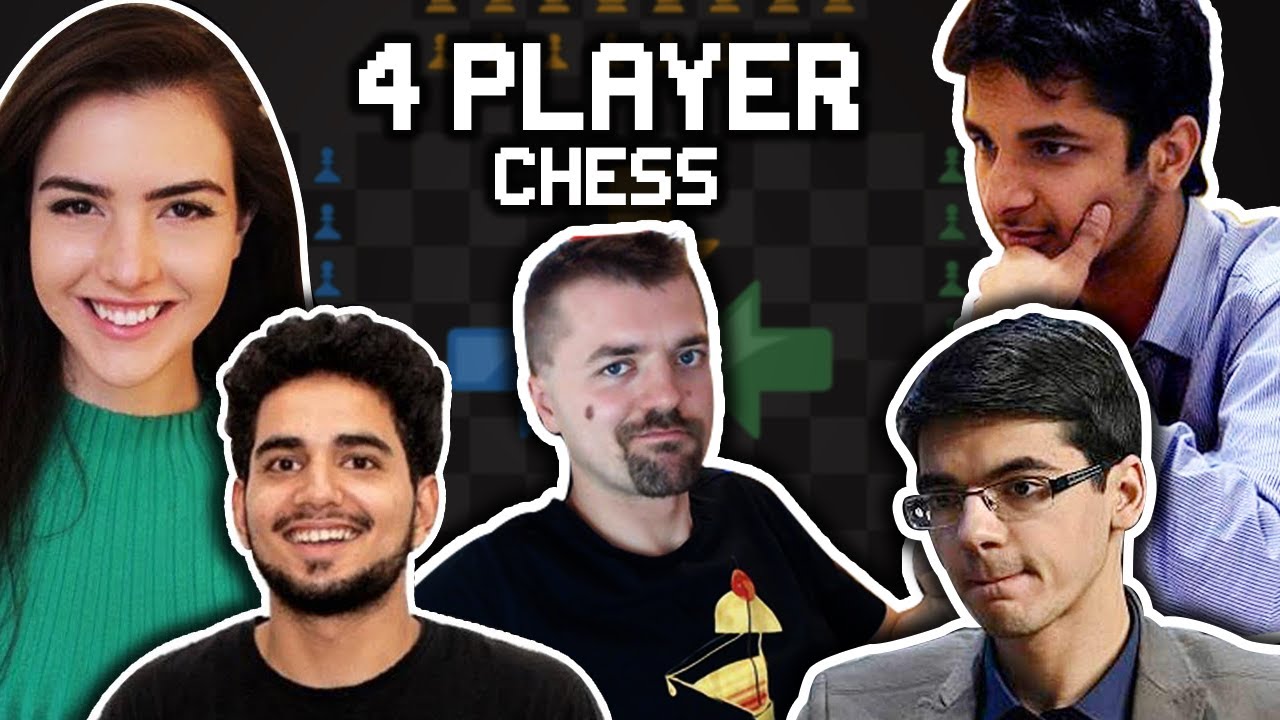 4 PLAYER CHESS ft. Samay Raina, Agadmator, GM Anish Giri and GM Vidit