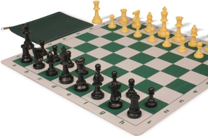 Plastic Chess Sets with Thin Floppy Board