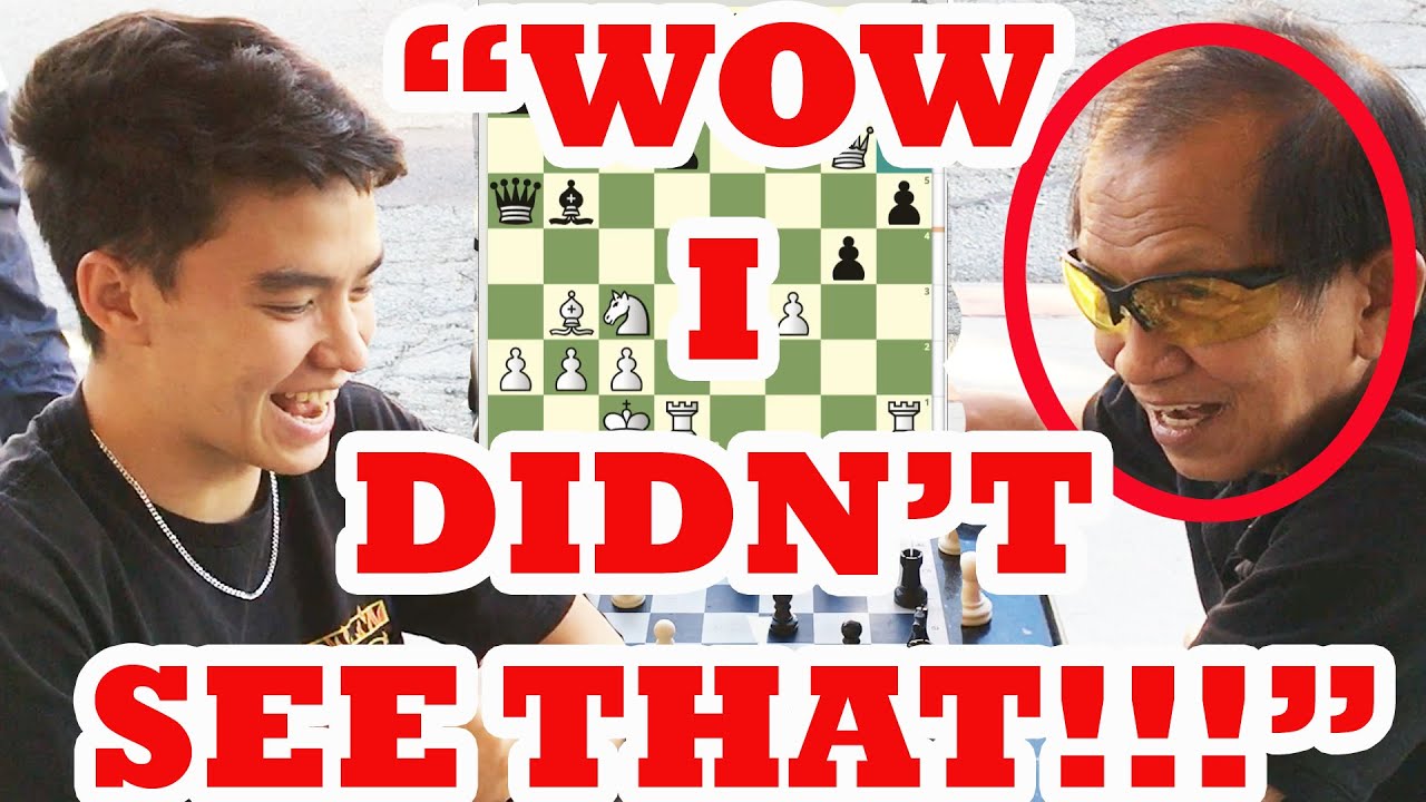 18 Year Old Genius Sets Sneaky Knight Trap vs Filipino Master! Novice