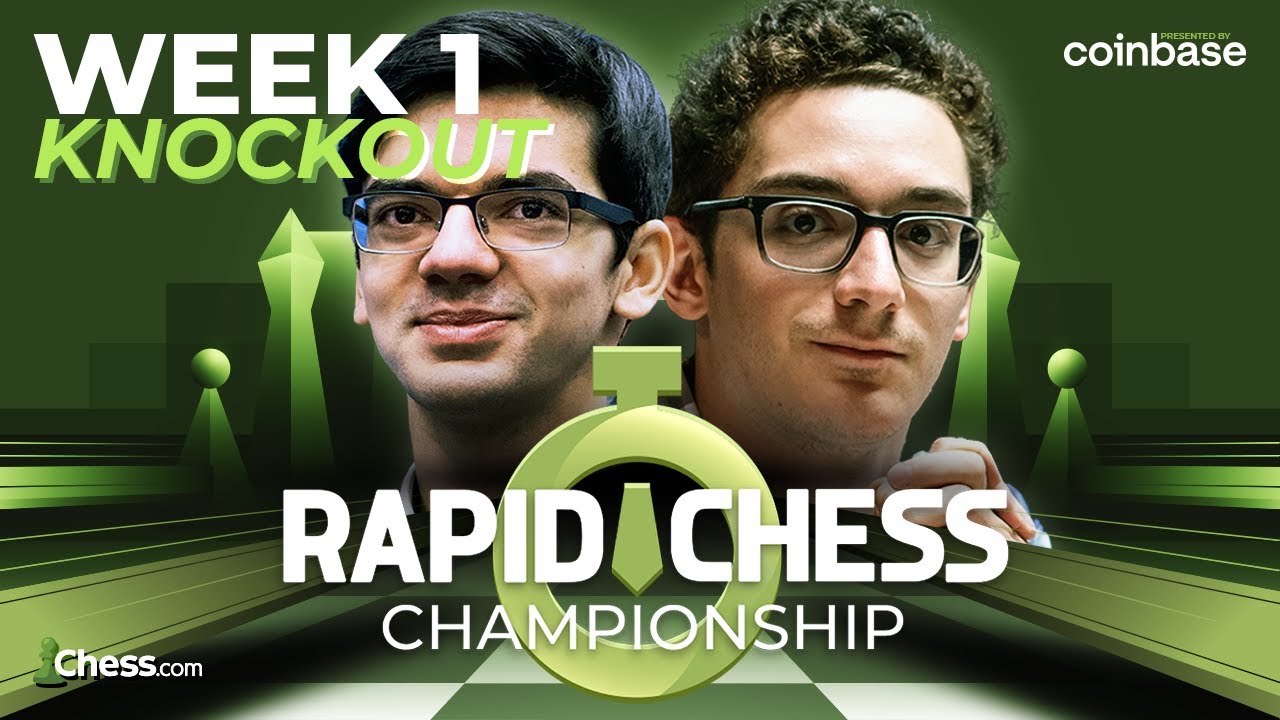 Rapid Chess Championship | Week 1 Knockout | Hosts Naroditsky and Hess ...