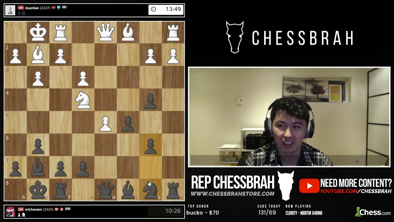 Eric plays some educational rapid chess