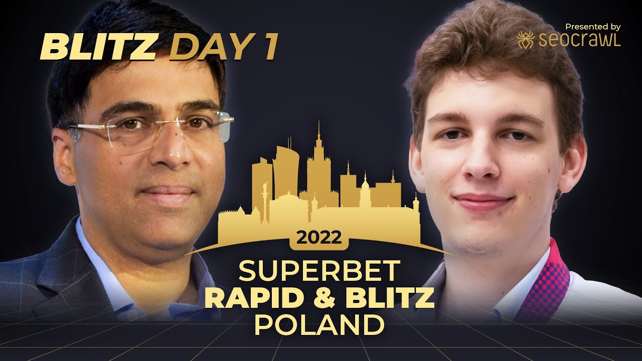 Superbet Poland Rapid & Blitz Blitz Day 1 Grand Chess Tour Chess