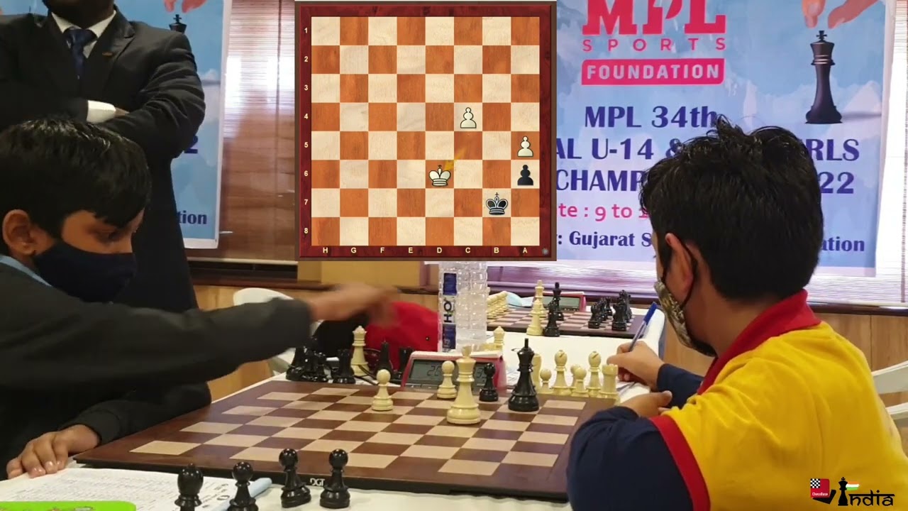 Its okay to give up a Rook | Ethan Vaz vs Daaevik Wadhawan | Nationals U-14