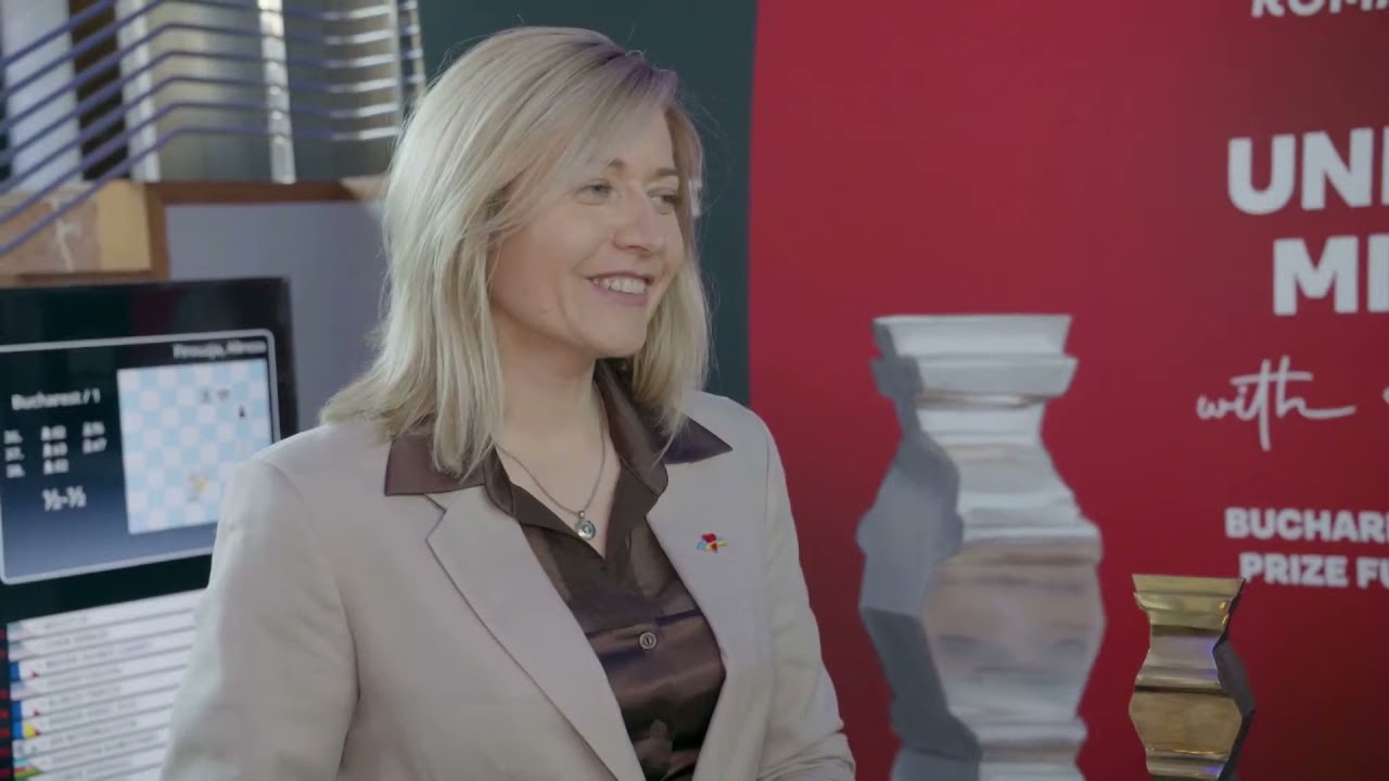 Natalia Zhukova Ukraine is Not Alone Round 9 Chess Chest