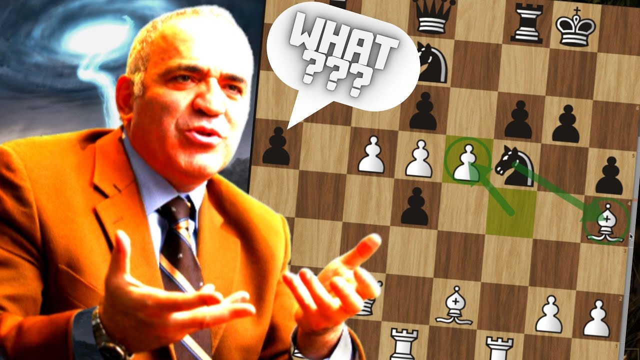 Kasparov suprised by a Sudden ATTACK! Vladimir Kramnik vs Garry