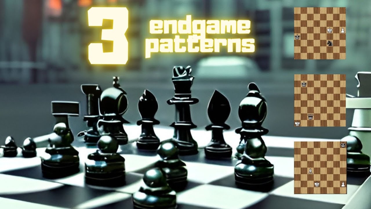 3 ENDGAME Patterns Everyone Should Know! Chess Chest