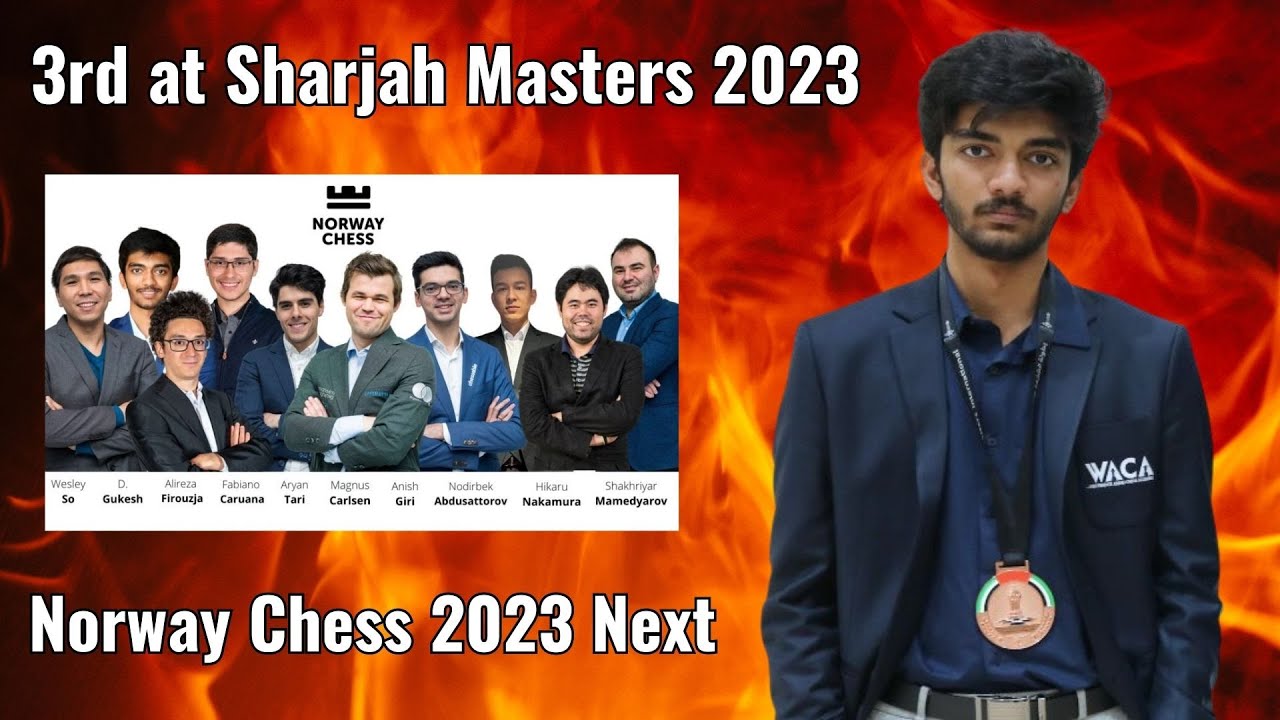 Sharjah masters. Магнус Карлсен 2023. Gukesh d. Sharjah Masters 2024 Shamsiddin Vahobov.