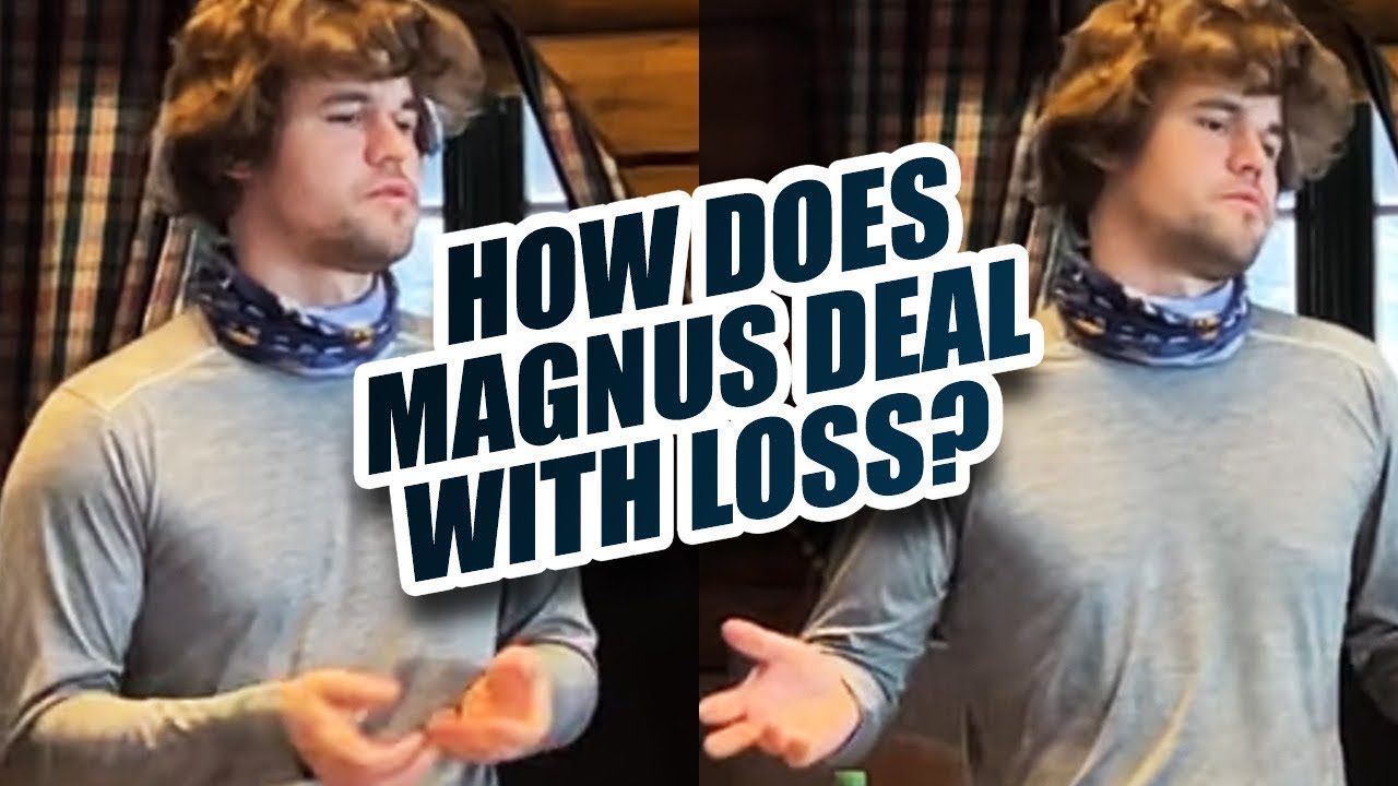 Magnus Carlsen on LOSING CHESS GAME