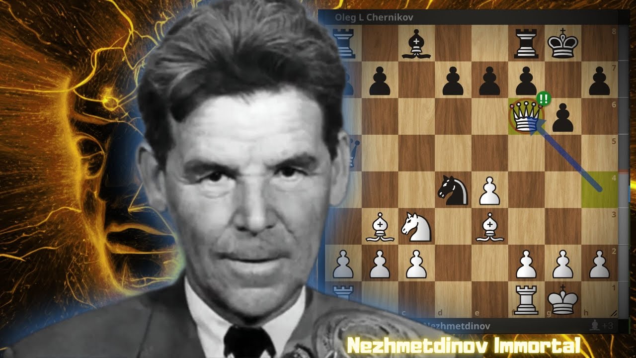 One of the Greatest Chess Games of the 20th Century The Rashid Nezhmetdinov Immortal Chess Chest