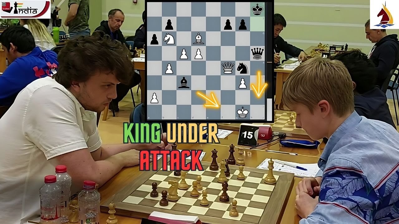 Volodar Murzin vs Hans Niemann A missed King hunt Dubai Open 2023