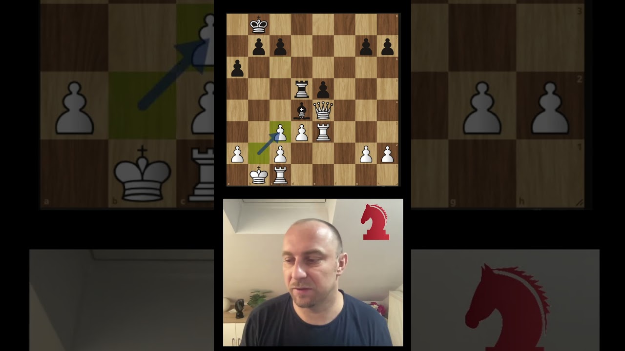 Brilliant endgame tactic! Can You spot the WINNING Move?