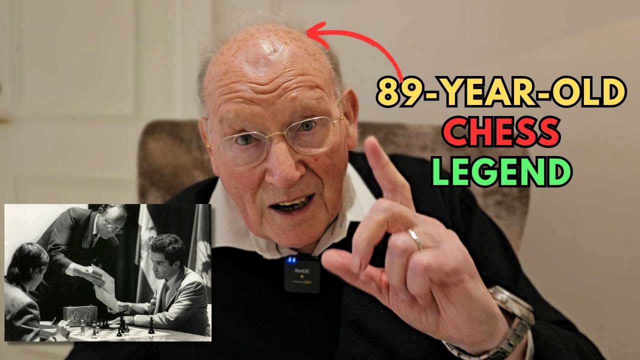 This man is an absolute legend in the world of chess - 89-year-old ...