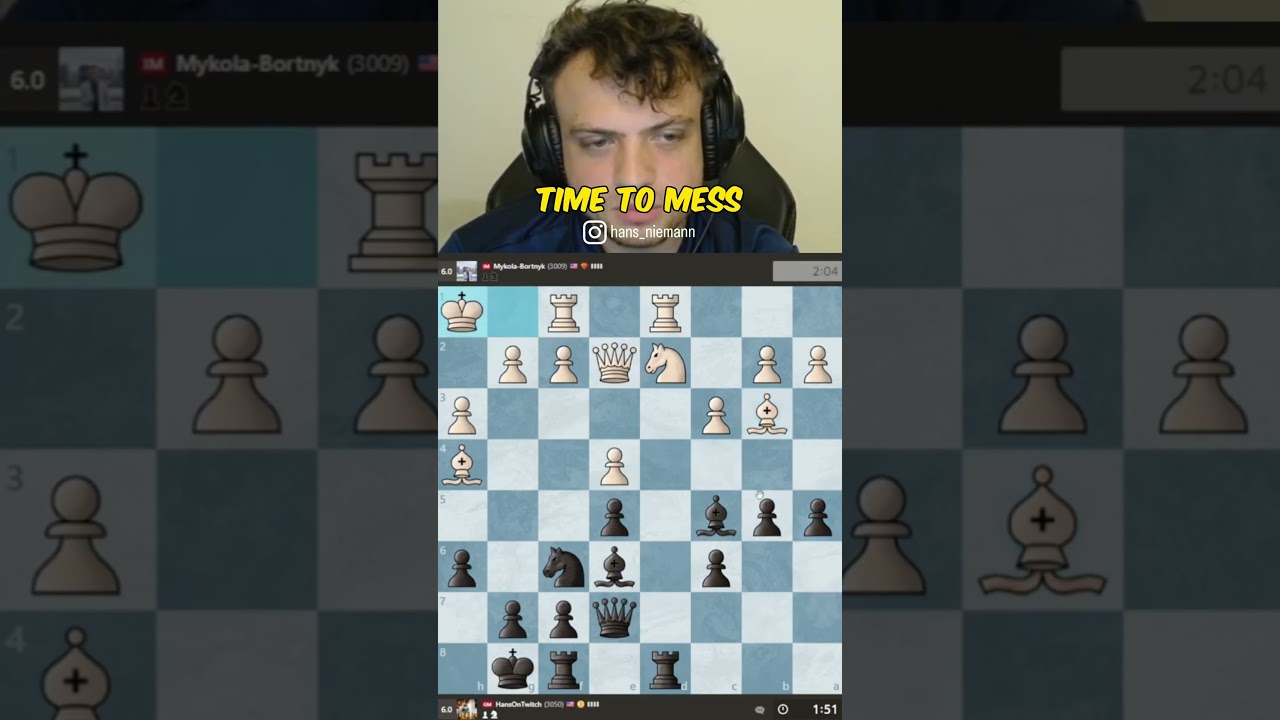 Hans Motivational Speech on Being Single… - Chess Chest