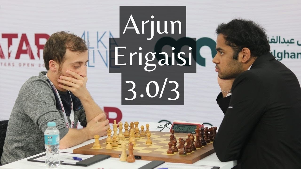 Arjun Erigaisi Makes A Scintillating 3.0/3 Start At The Qatar Masters ...