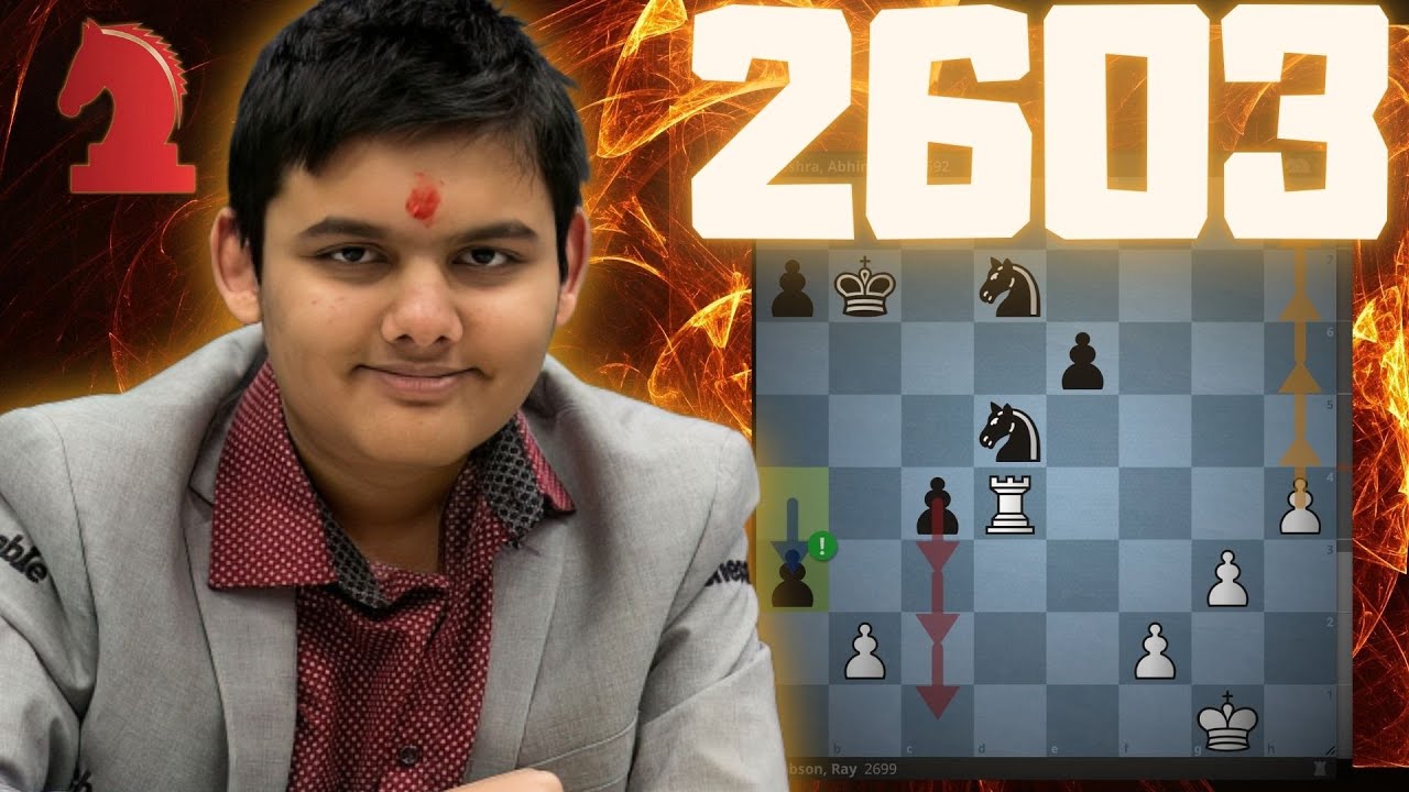 Abhimanyu Mishra HAS Written Chess History Again! Robson vs Mishra