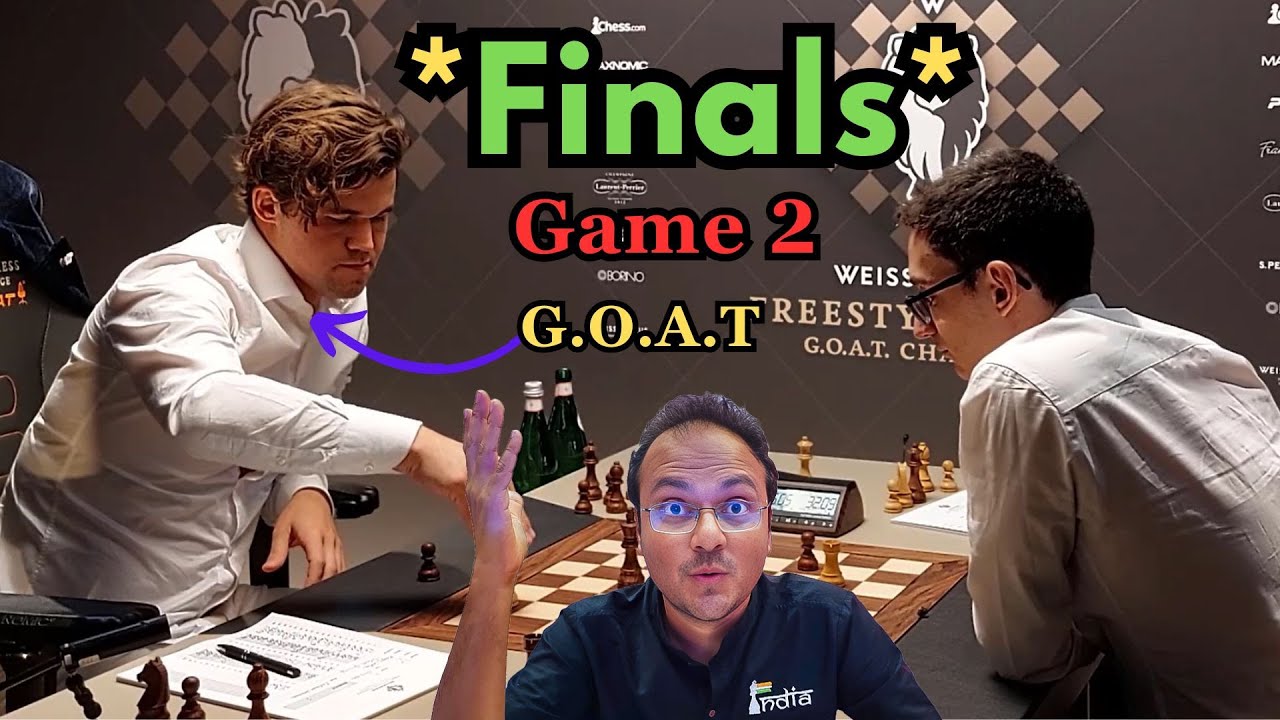 The reason why he is called the G.O.A.T Magnus Carlsen vs Fabiano