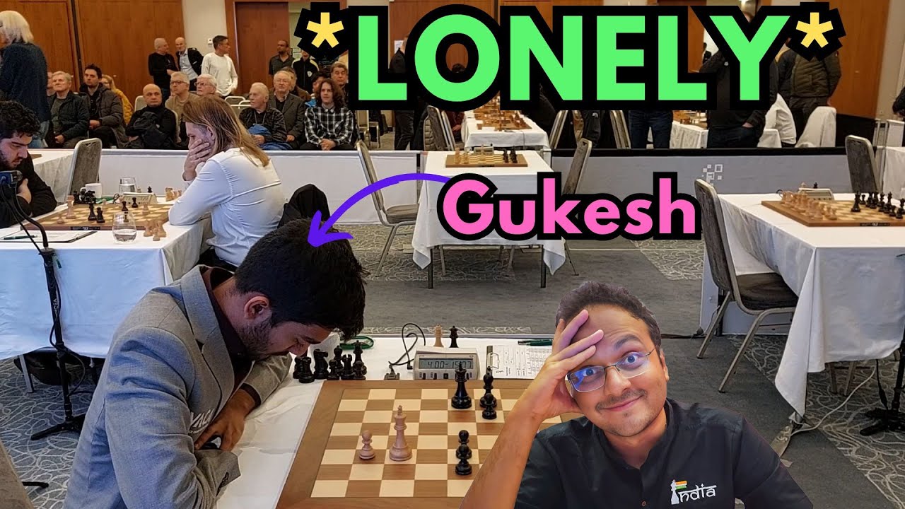 Life at the top is lonely Gukesh vs Navara Prague Masters 2024