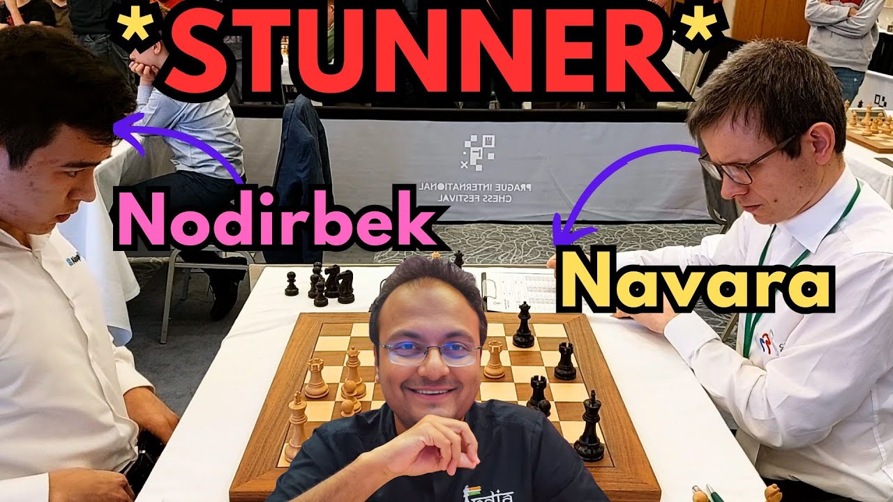 Nodirbek Abdusattorov is an absolute BEAST Nodirbek vs Navara