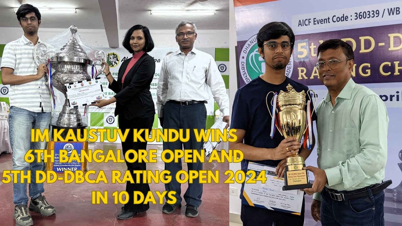 “This Feels Like A Magical Moment” – IM Kaustuv Kundu Wins Two ...