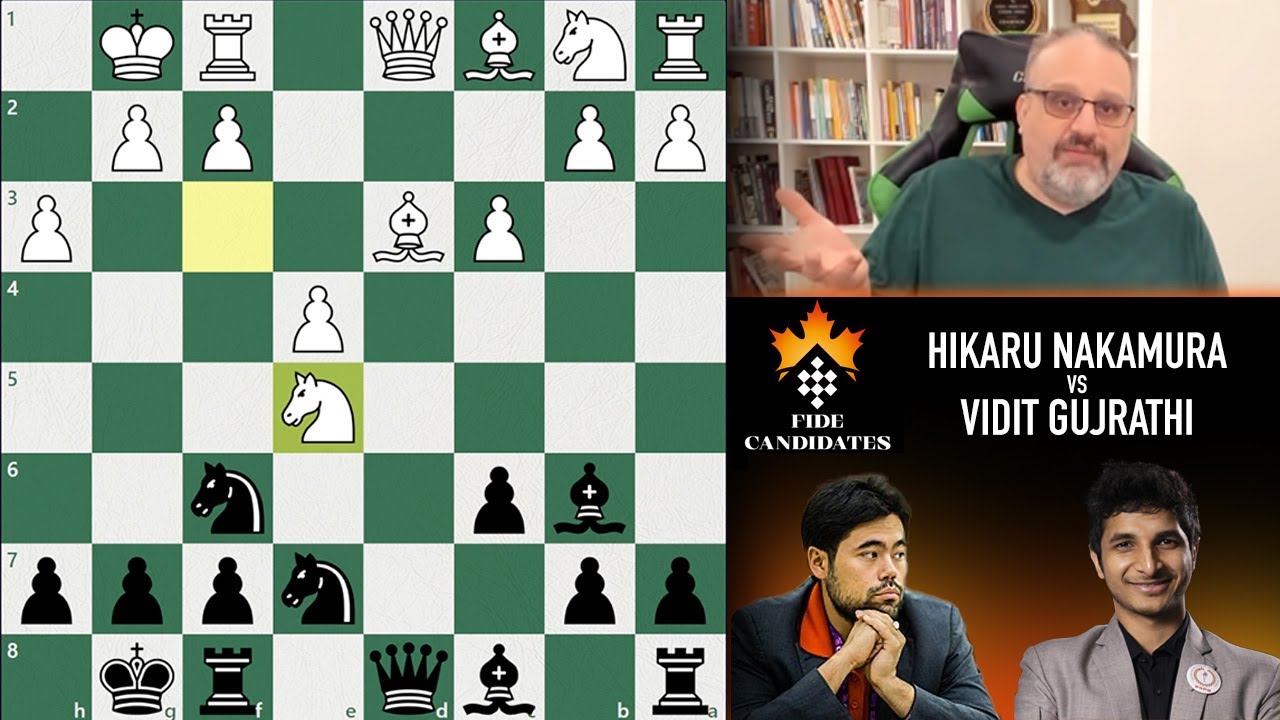2024 Candidates Recap Hikaru Nakamura vs Vidit Gujrathi Chess Chest