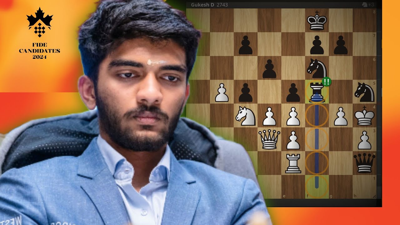 KING HUNT!!! Vidit Santosh Gujrathi vs Gukesh FIDE Candidates 2024