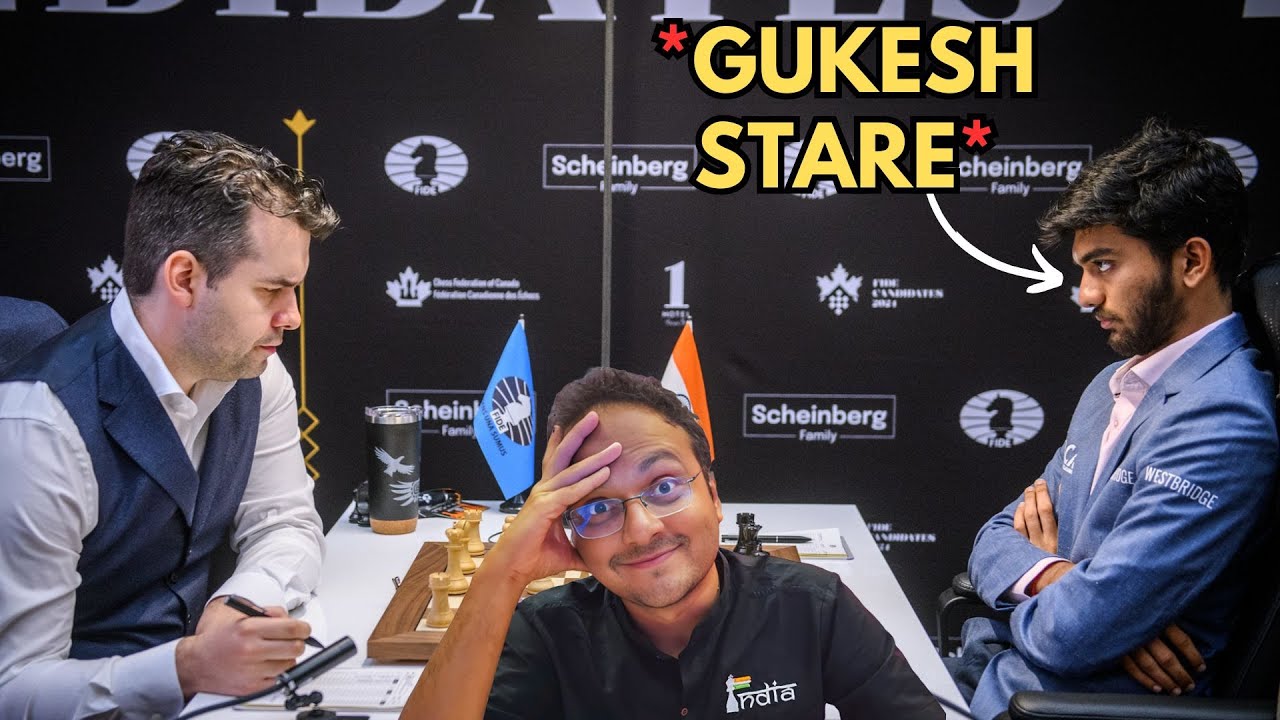 The intense clash of leaders Nepo vs Gukesh FIDE Candidates 2024
