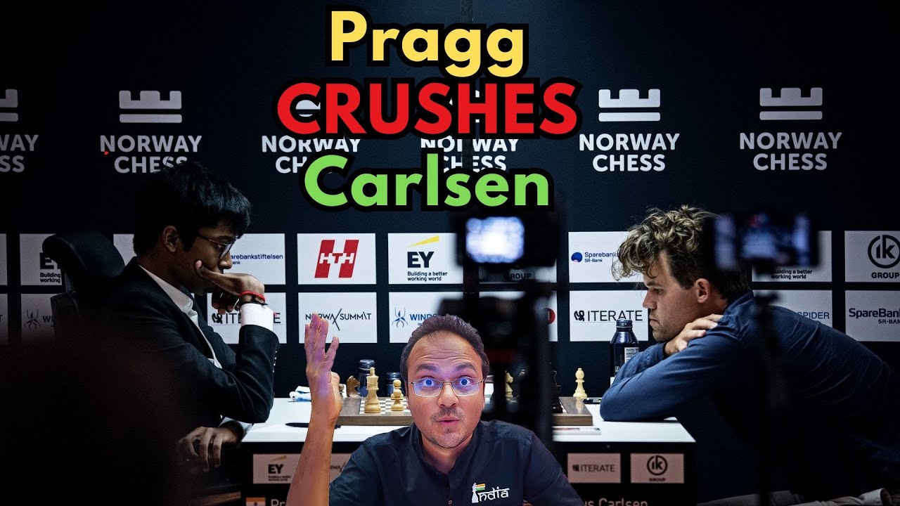 Praggnanandhaa stuns Magnus Carlsen First win in Classical Chess
