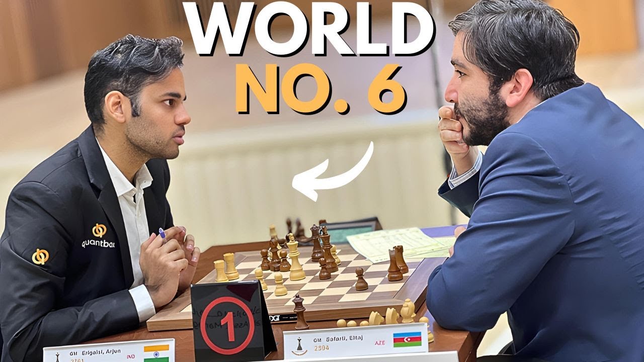 A Smooth Start Arjun Erigaisi vs Eltaj Safarli 7th Sharjah Masters