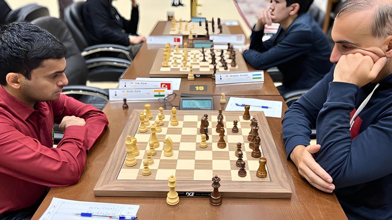 Nihal Sarin Rook and take on the Queen 7th Sharjah Masters