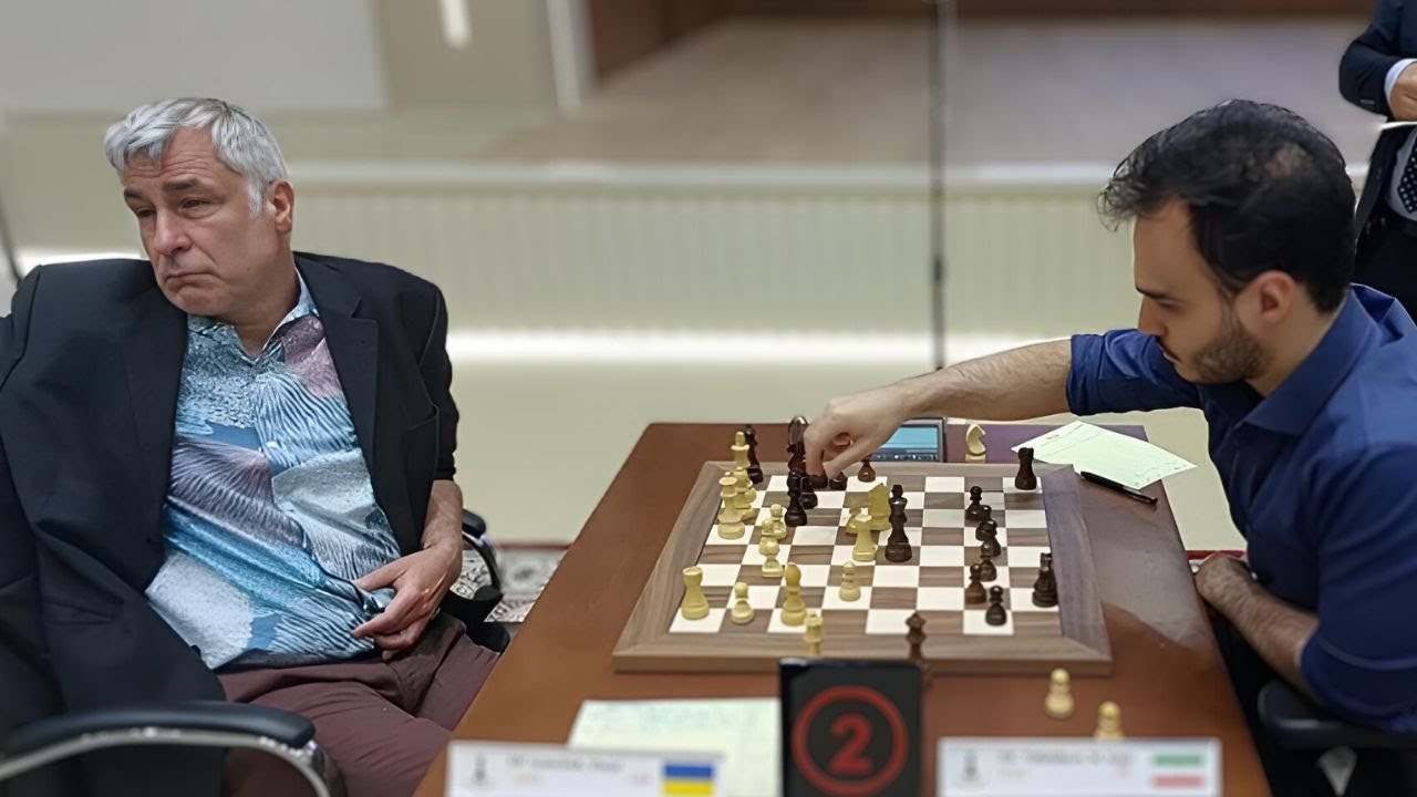 The Heartbreak Vasyl Ivanchuk vs M Amin Tabatabaei 7th Sharjah