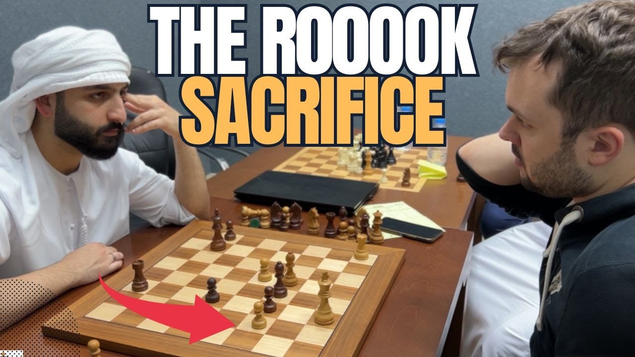 Salem Saleh’s Brilliant Rook Sacrifice against Vladimir Fedoseev 7th