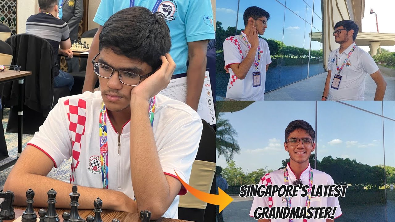 “I would like to finish top 5!” Singapore’s latest GM, Siddharth