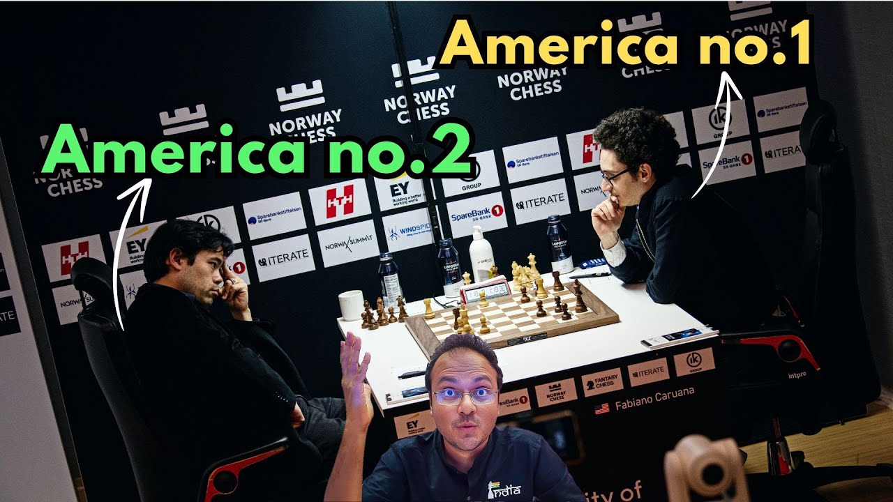 The epic American duel Nakamura vs Caruana Norway Chess 2024