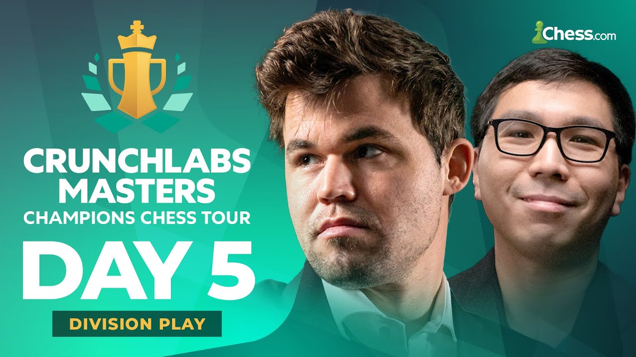 Magnus MUST WIN Against Wesley So To Stay In The Tournament! CrunchLabs ...