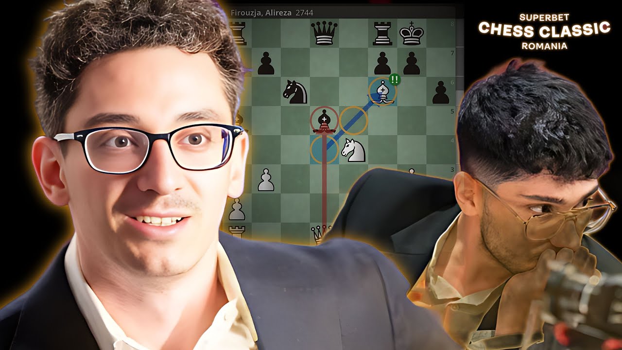 The Move of the Tournament! Fabiano Caruana vs Alireza Firouzja