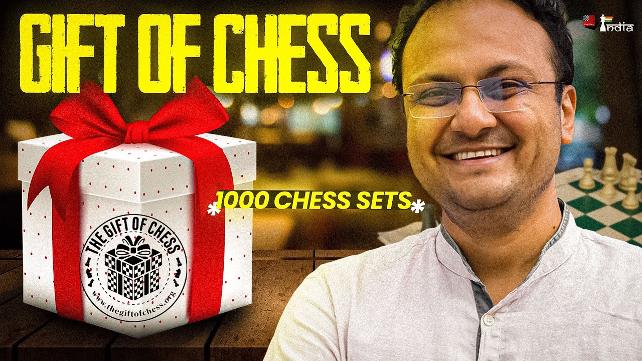We are gifting 1000 chess sets! | The Gift of Chess comes to India