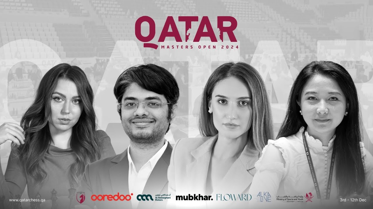 Qatar Masters 2024 R4 w/ GM Srinath Narayanan, and IM Irene Sukandar!