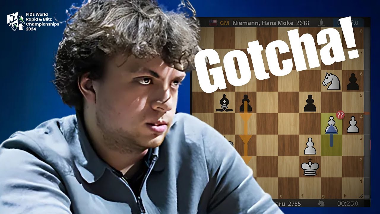 Hikaru vs Hans in the LAST Round of the FIDE Rapid World Ches